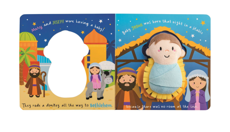 Nativity Plush Book