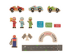 Race Car Wood Toy Set