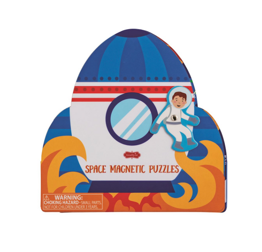 Rocket Magnetic Puzzle Book