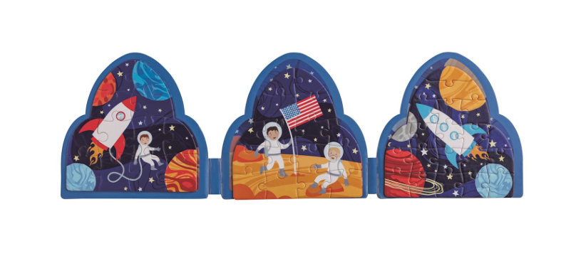 Rocket Magnetic Puzzle Book