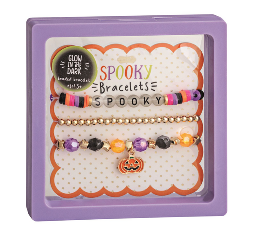 Purple Halloween Bracelets | Glow in the Dark| Spooky!