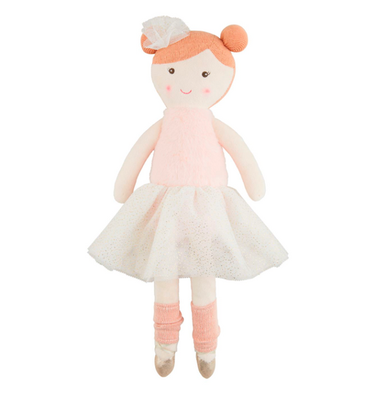 Orange Ballerina Doll