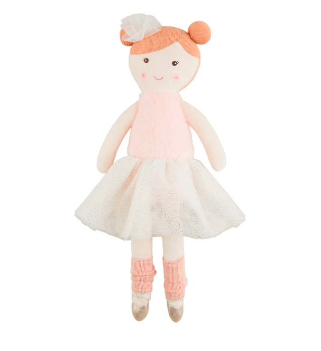 Orange Ballerina Doll