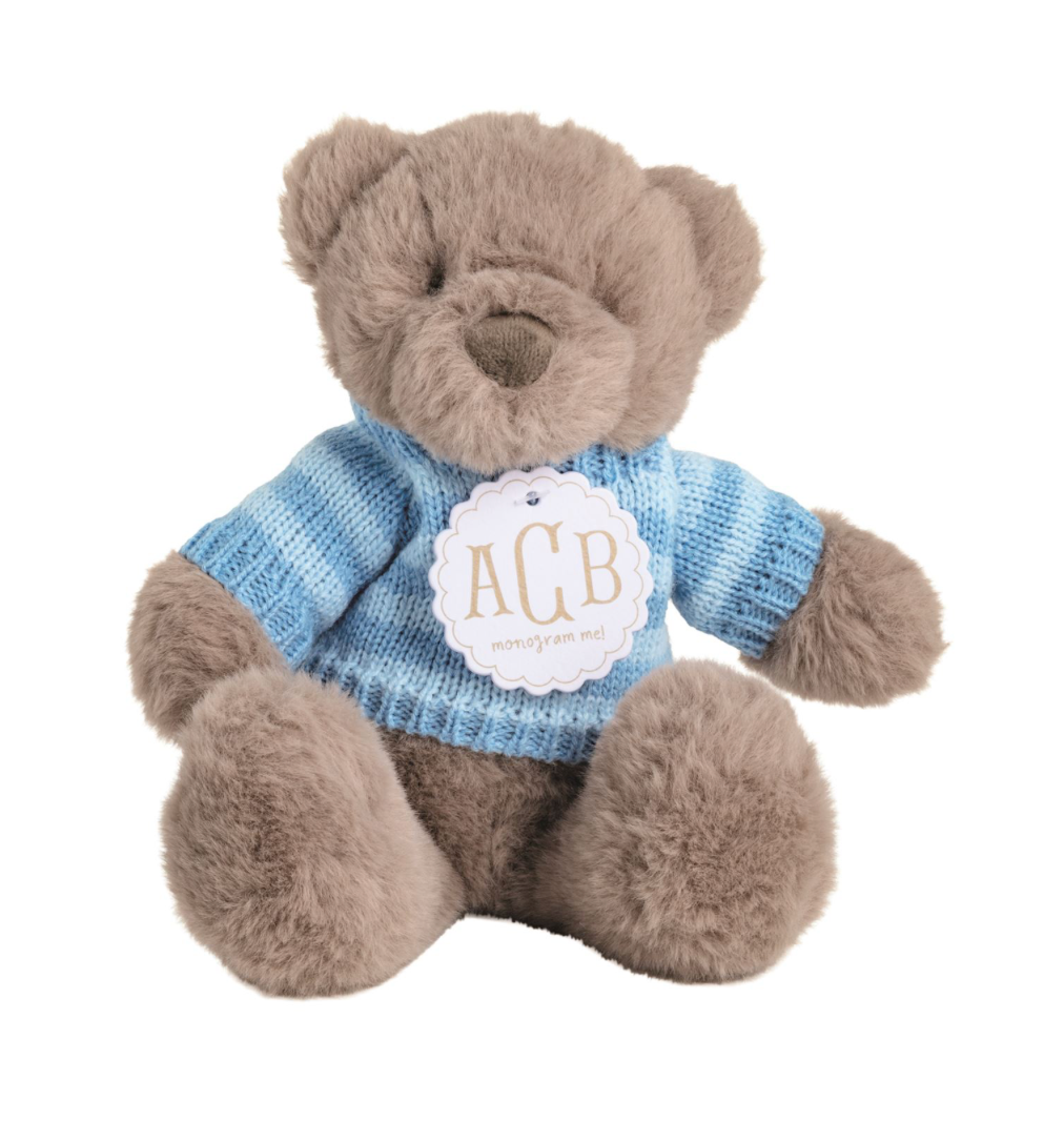 Stripe Monogram Plush Pal