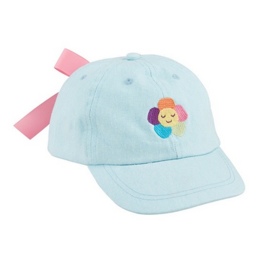 Flower Embroidered Hat