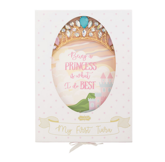 My First Tiara | Blue Headband