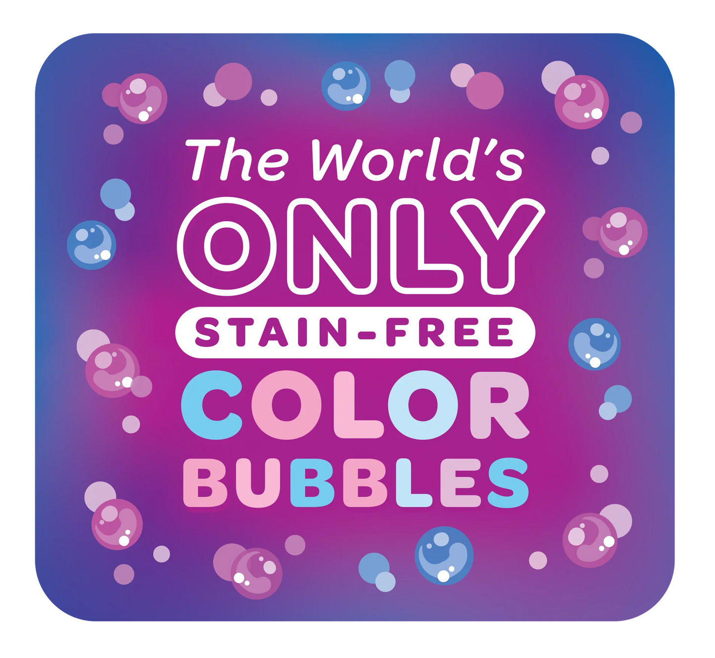 PoppinColorz BlabberMouth Color Bubble Machine