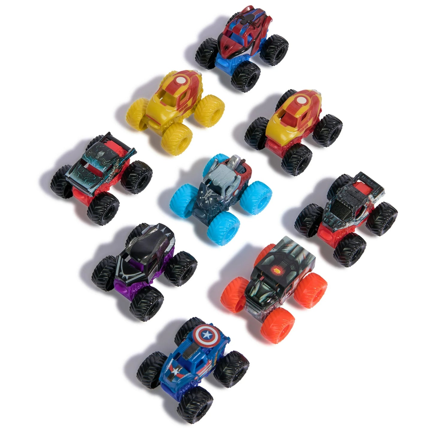Monster Jam | Marvel Mini Monster Truck 3-Pack
