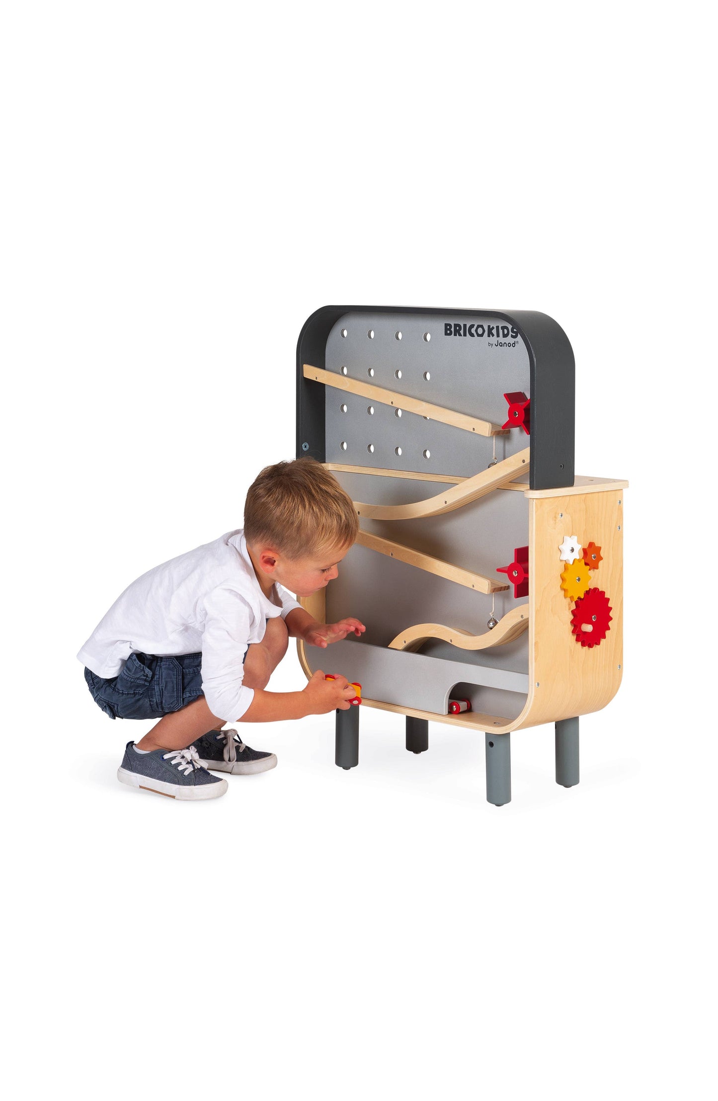 Brico' Kids | Double Sided Workbench | Pretend play
