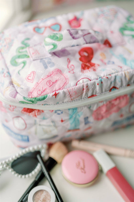 Swiftie Watercolor| Make Up Toiletry Bag