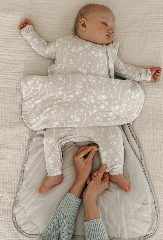 Sleep Bag | Heather Grey | 1.0 Tog | Gunamuna