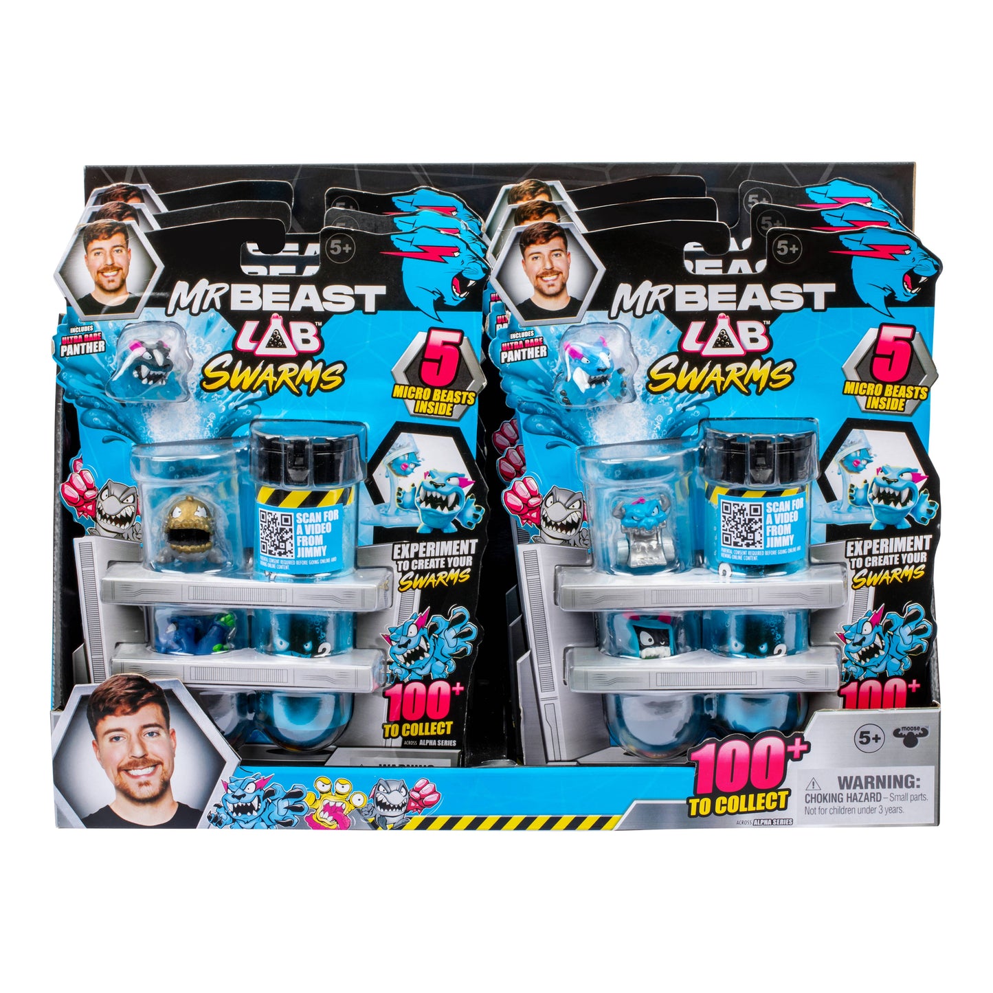 Moose Toys MrBeast Lab Swarms 5 Pack