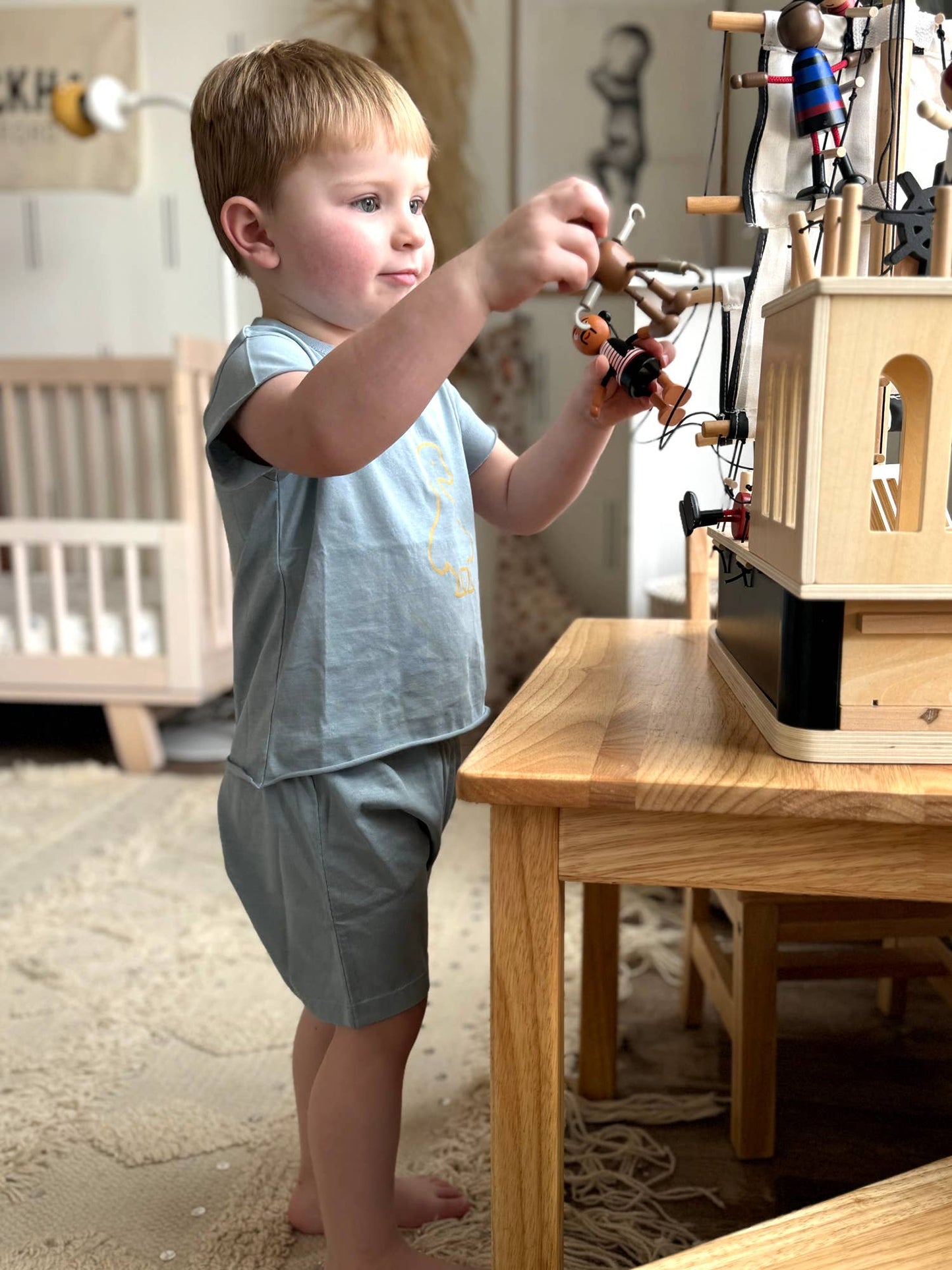 Quack Short +Tee Set | Gunamuna