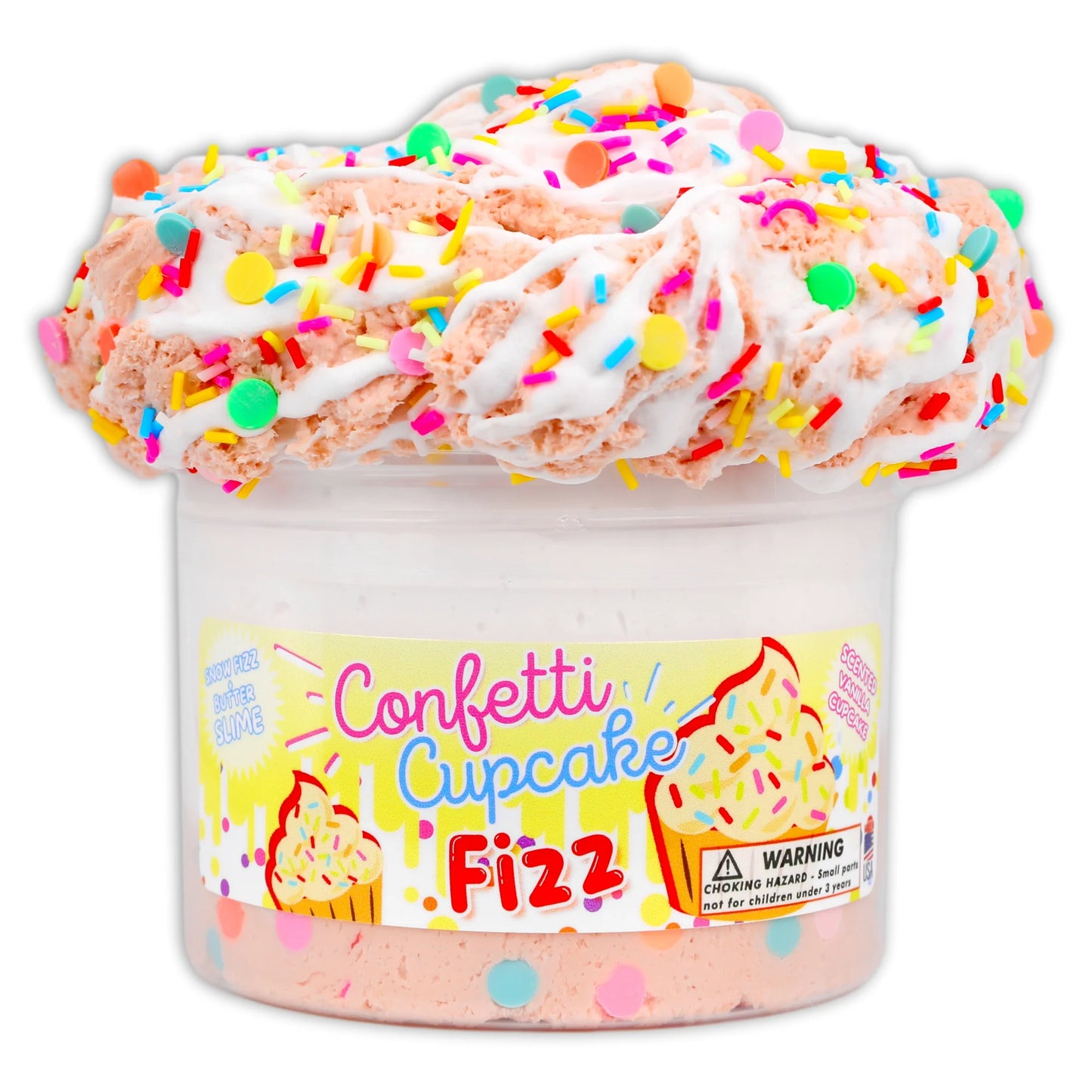 Confetti Cupcake Fizz | Dope Slime