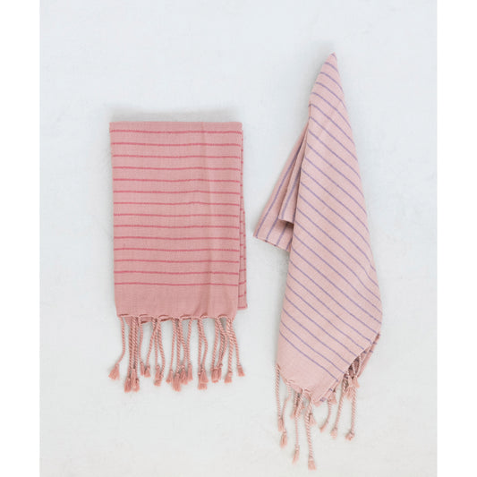 Blush Stripe | Cotton Tea Towel