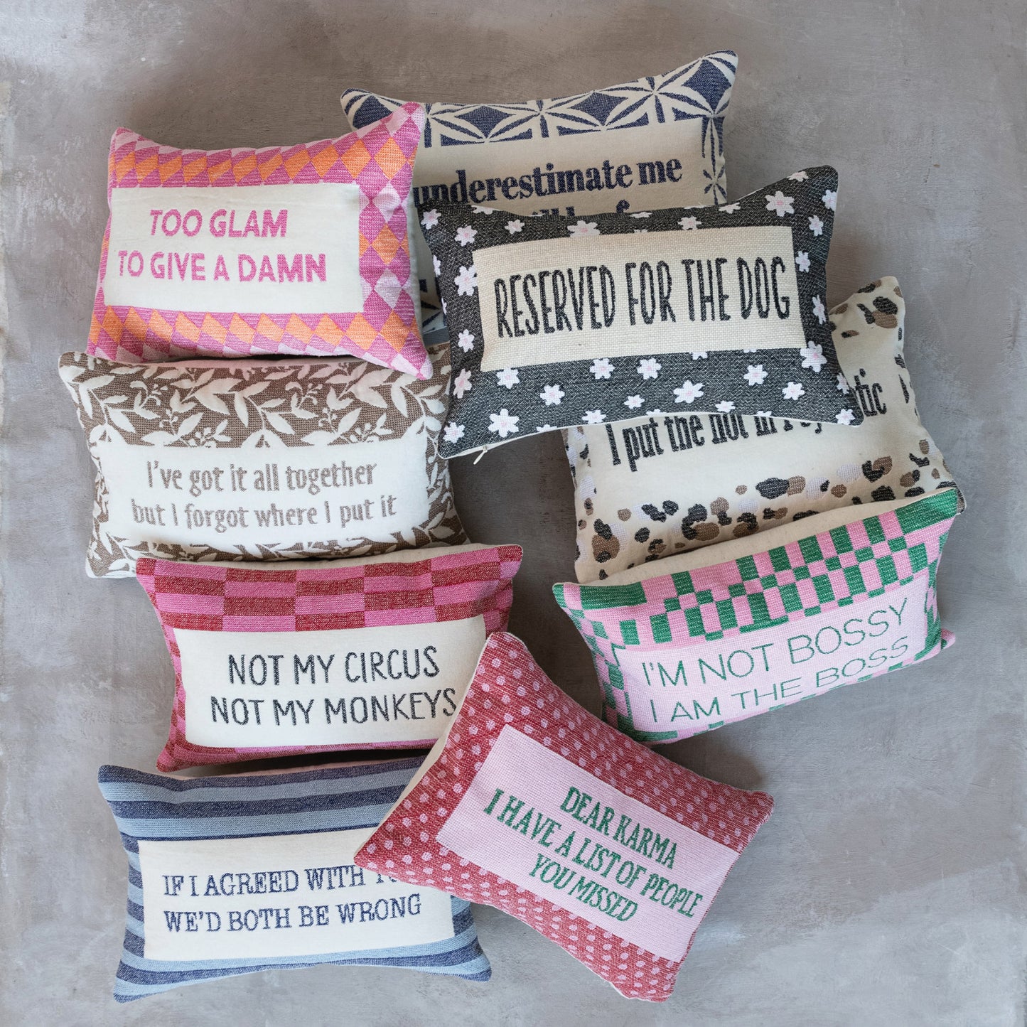 I'm Not Bossy…Lumbar Pillow
