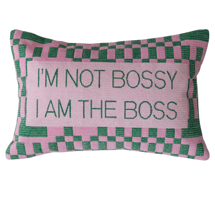 I'm Not Bossy…Lumbar Pillow