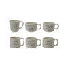 Stoneware Mug w Fun Quotes | 6 Styles
