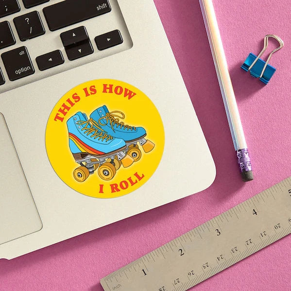 Roller Skates Sticker