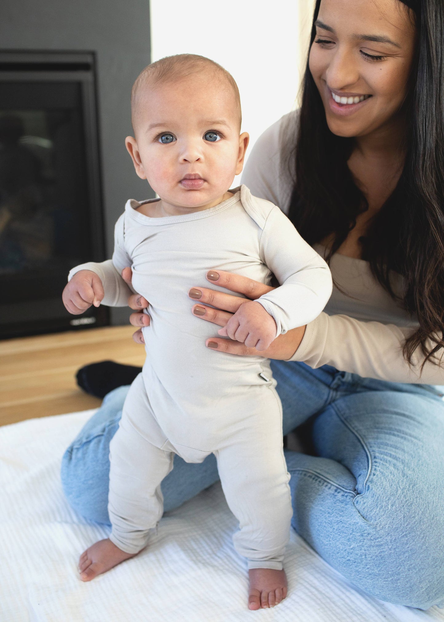 Blush Convertible Pjs | Gunamuna