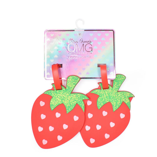 Strawberry Luggage Tag | 2 Piece Set
