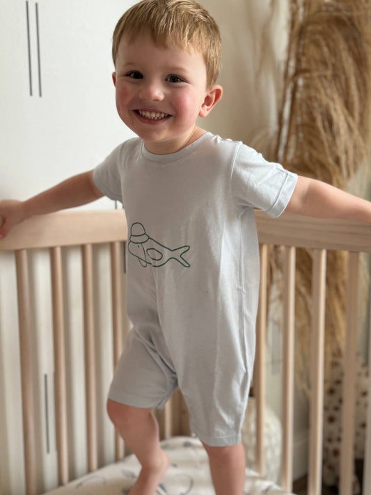 Bucket Hat Short Romper | Gunamuna