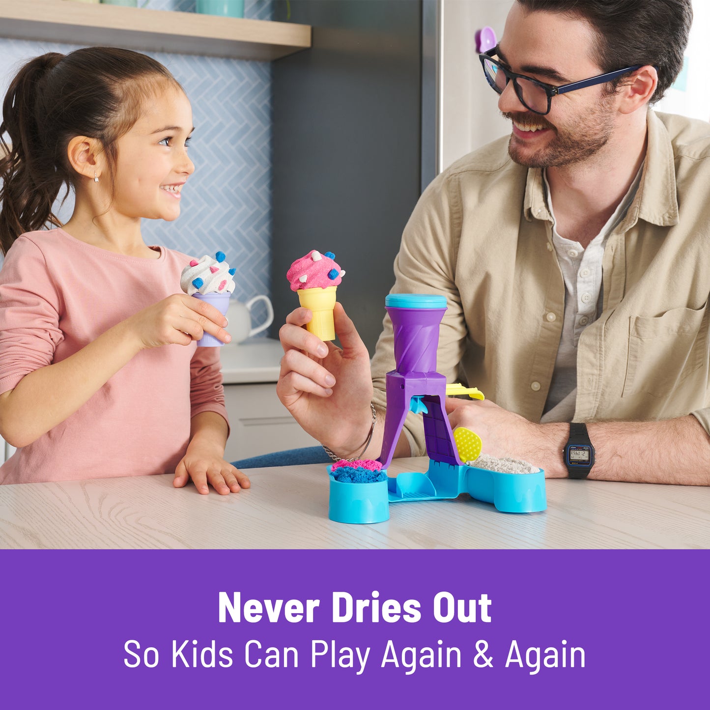 Kinetic Sand | Soft Serve Station