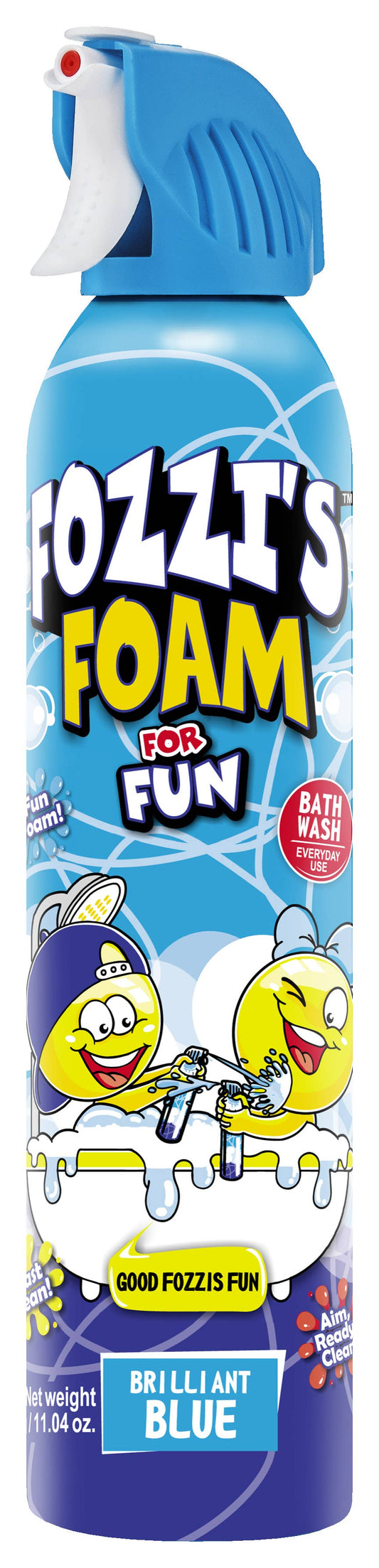 Fozzi's Foam Bath Spray | Brilliant Blue
