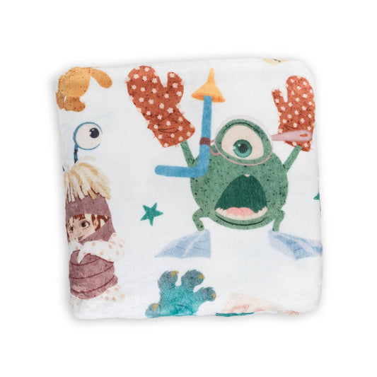 Monsters Scare Floor | Double Sided Throw Blanket
