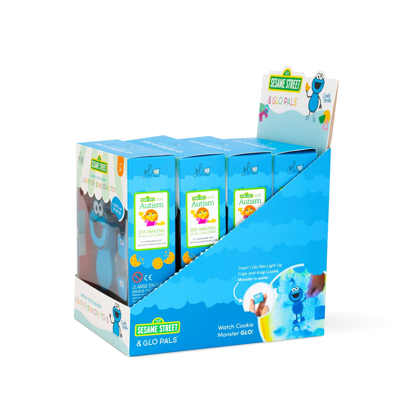 Cookie Monster - Sesame Street Character | Glo Pals