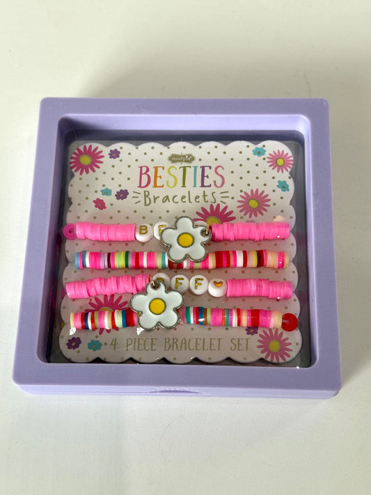Flower Bff Beaded Bracelets