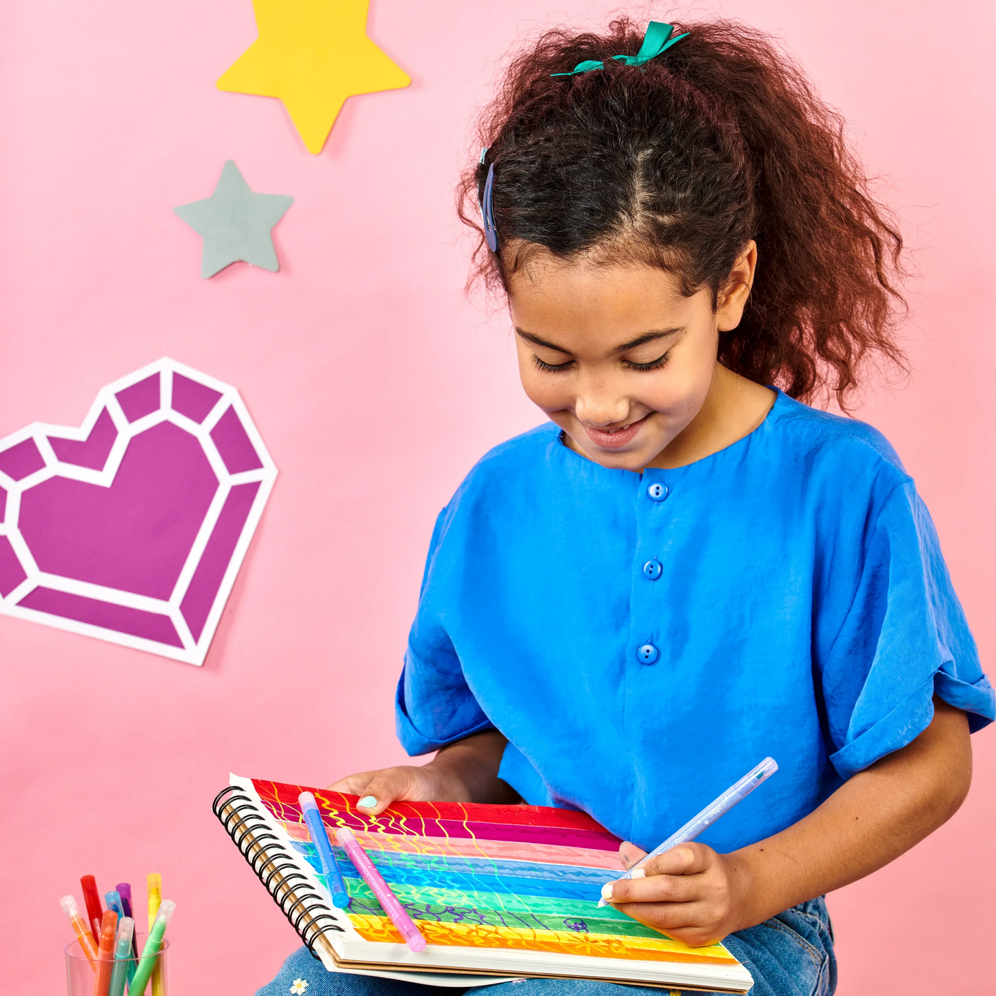 Switch-eroo! Sparkle Glittery Color-Changing Markers