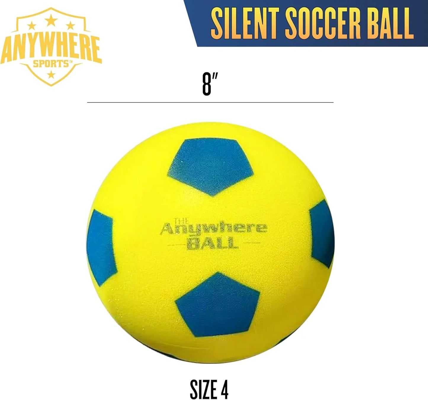 Silent Soccer Ball | 8 in