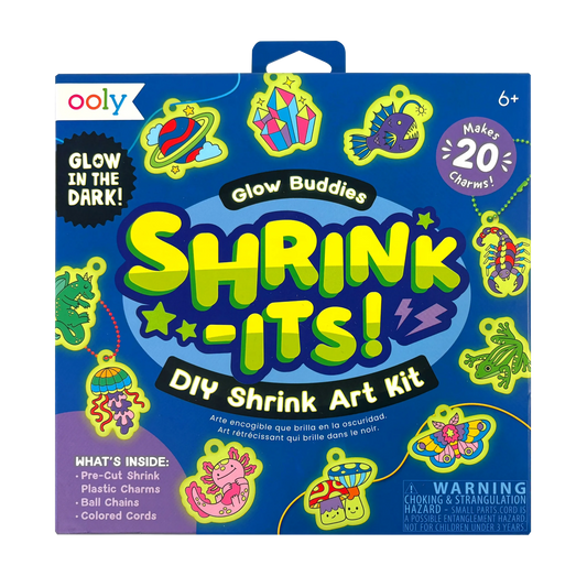 Shrink-Its!: D.I.Y. Shrink Art Kit - Glow Buddies