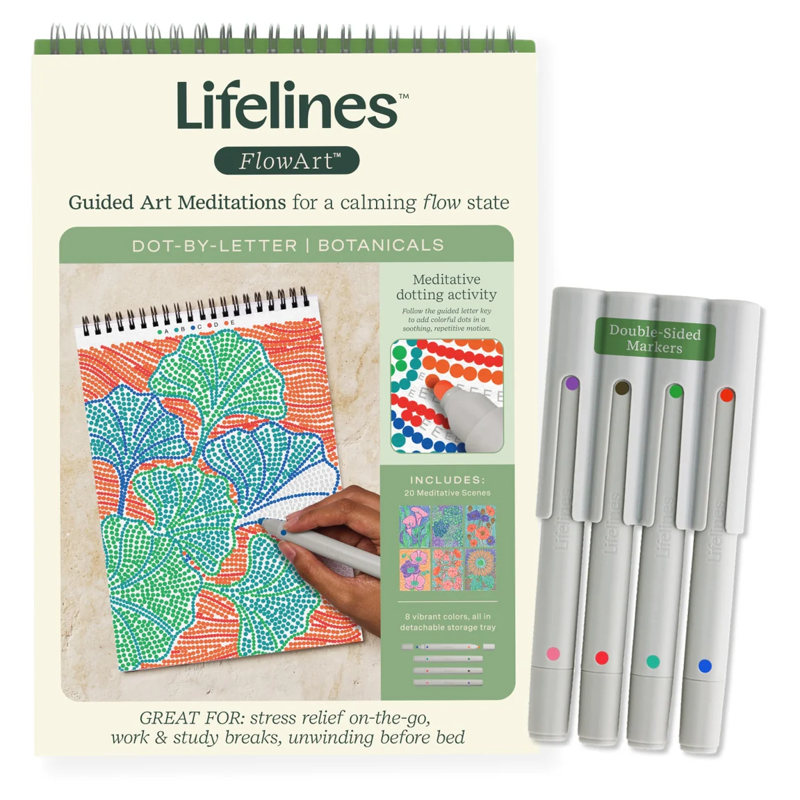 FlowArt Dot-By-Letter | Botanicals