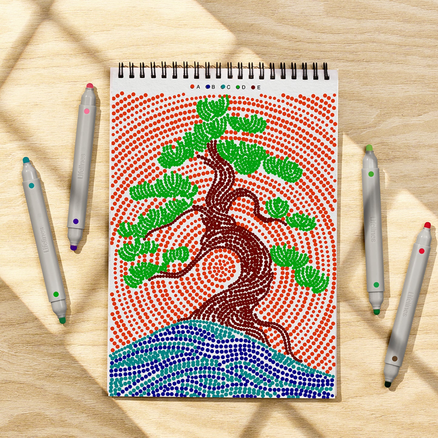 FlowArt Dot-By-Letter | Landscapes