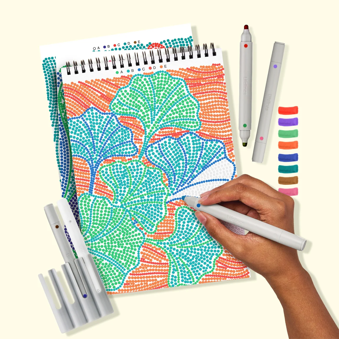 FlowArt Dot-By-Letter | Botanicals