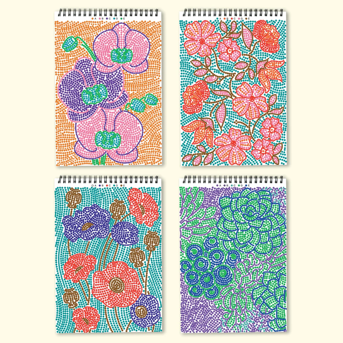 FlowArt Dot-By-Letter | Botanicals