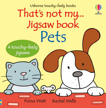 That's Not My... Jigsaw Book: Pets Edition | Interactive Book for Toddlers