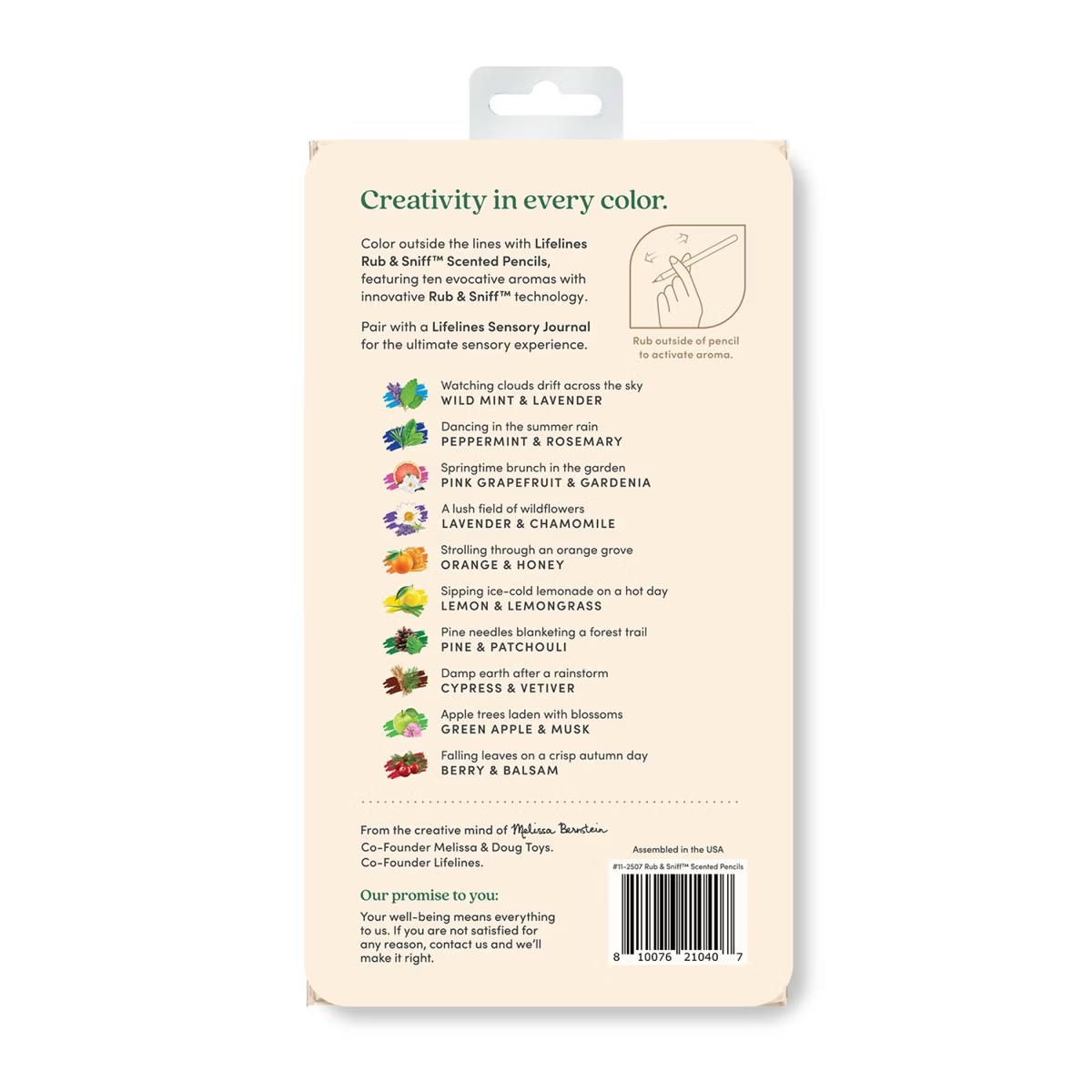 Scented Colored Pencils | 10 pk