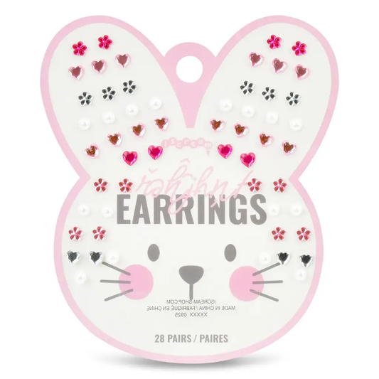 Bunny Stick On Earrings