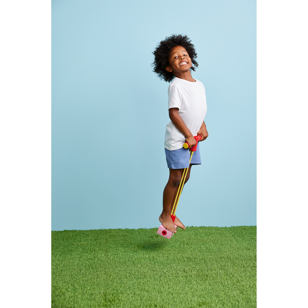 Pink Jumping Stick