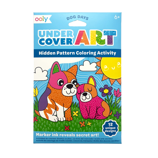 Undercover Art: Hidden Pattern Coloring Activity | Dog Days
