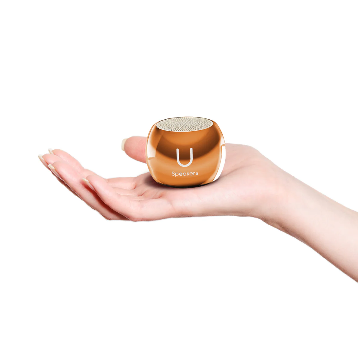 U Speakers | Boost Mirror: Rose Gold