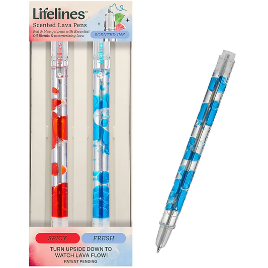 Scented Lava Pen Set | 2 pk Blue/Red