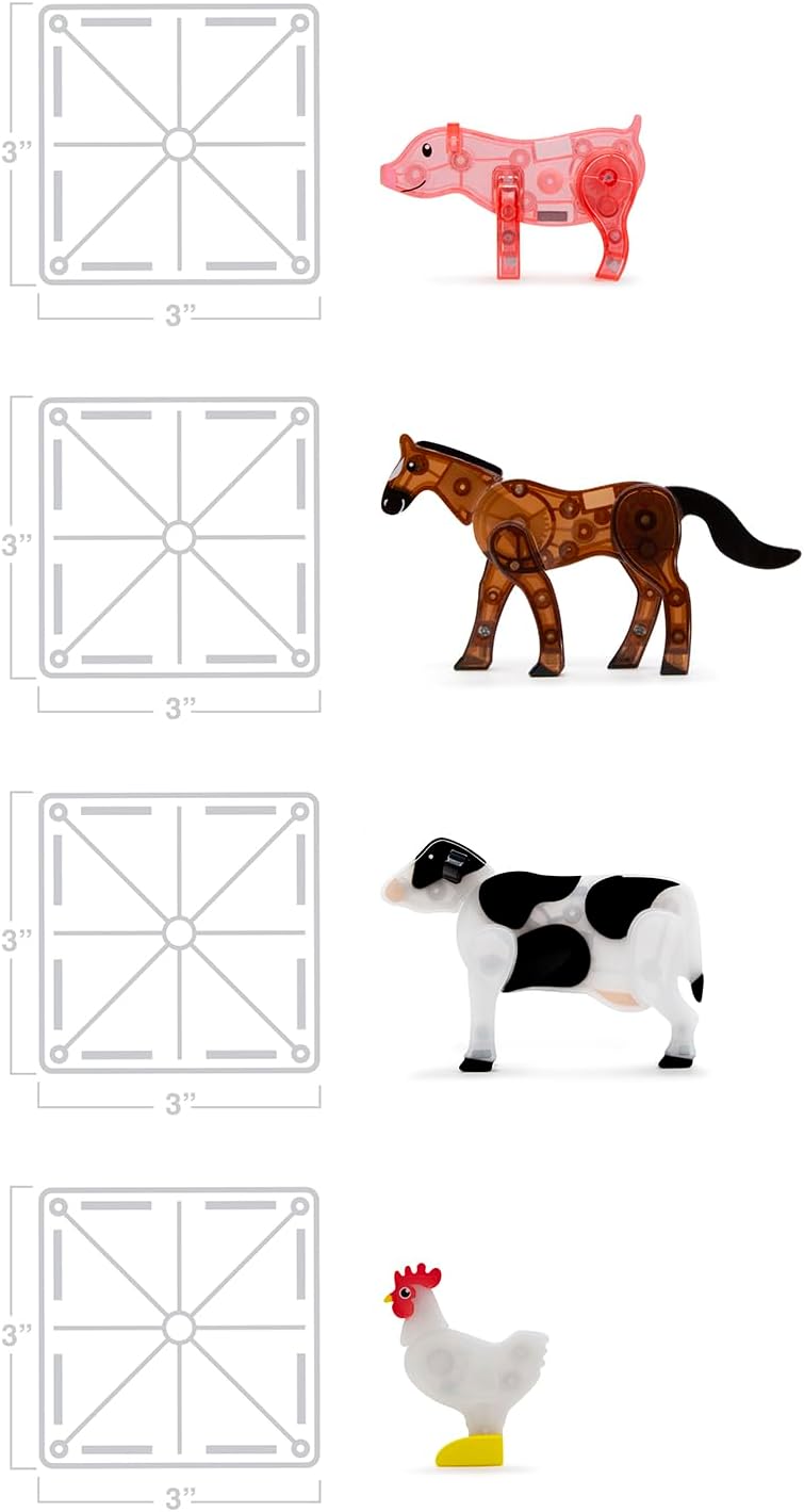 MAGNA-TILES | Farm 25-pc set