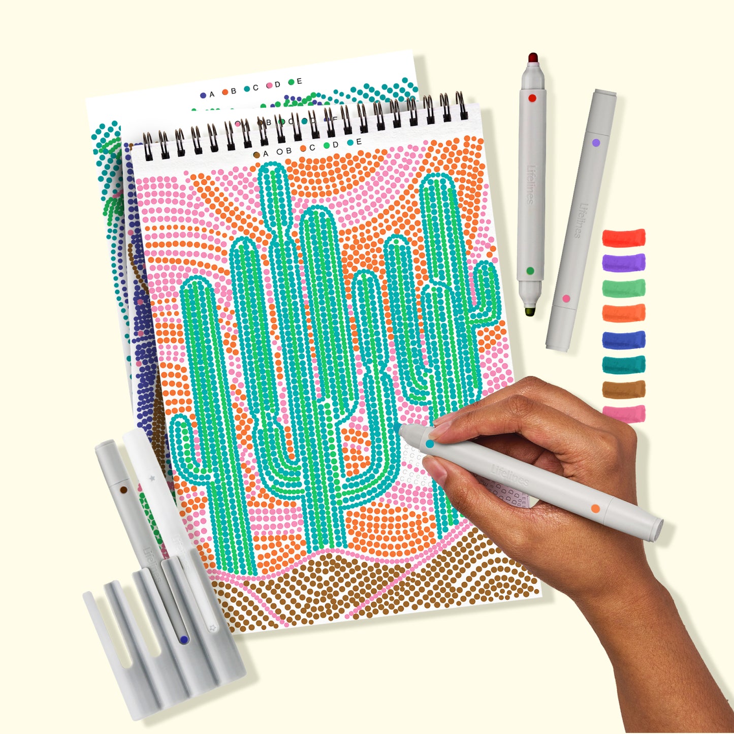 FlowArt Dot-By-Letter | Landscapes