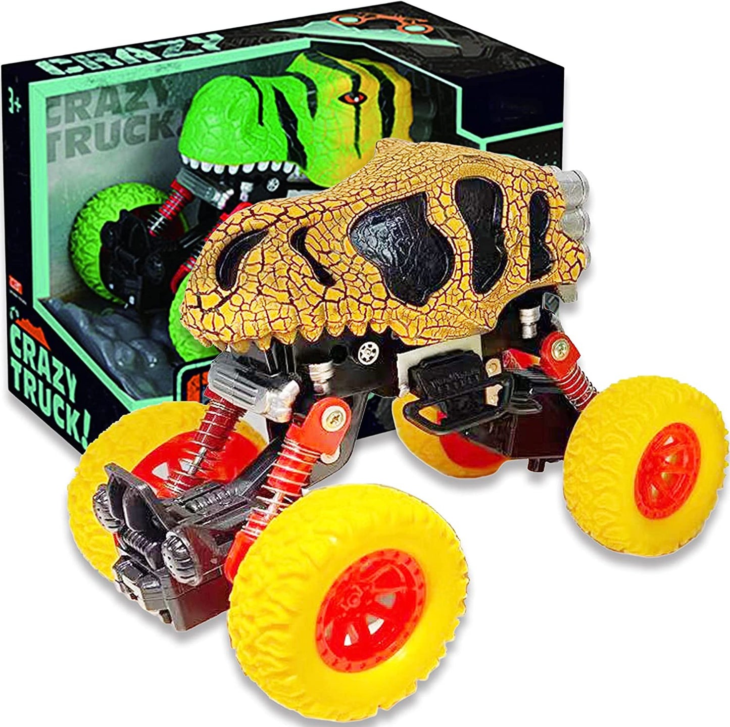 Crazy Truck Pull Back | Dinosaur