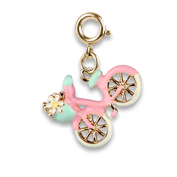 CHARM IT! Gold Bicycle Charm