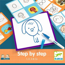 1, 2, 3 & Co Step by Step Drawing